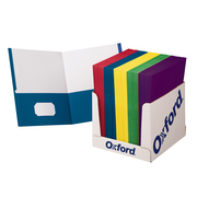 Oxford School Grade Twin Pocket Folder, PK100 50763